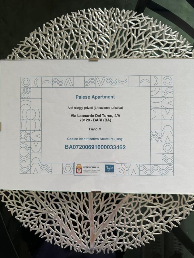 Palese Apartment Bari Eksteriør billede